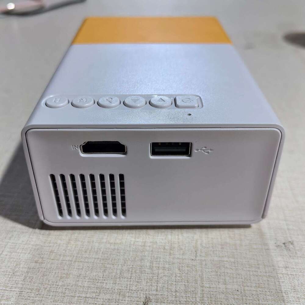 Cross Border YG300 Mini Projector 4K HD Portable Home Wall Projector For Kids