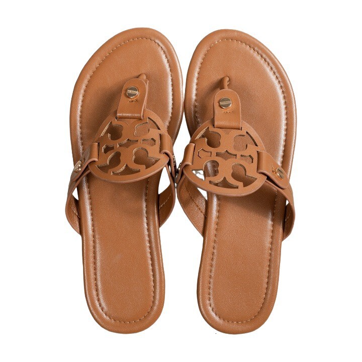 Womens Hollow Cutout Flip Flops Multiple Colors Soft Leather Summer Slide Sandals Non Slip Beach Thong Sandals For Vacation And Daily Casual Wear