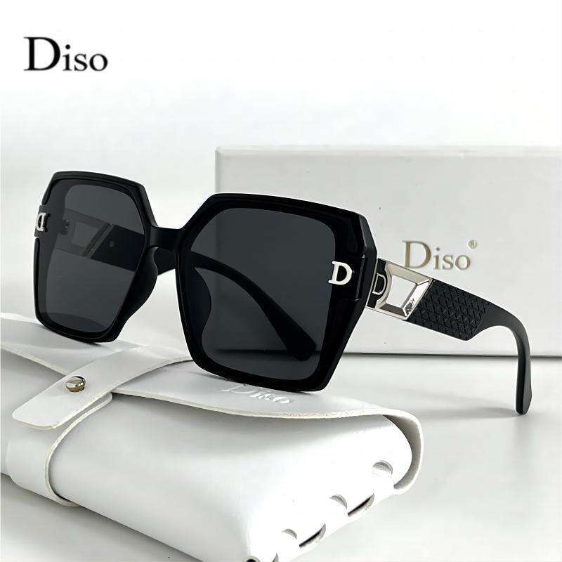 Sunglasses New D-Brand Fashion Large-Frame Women, High-End 2024 European American Export Trend, Sun Protection And Shade Sunglasses For Wo
