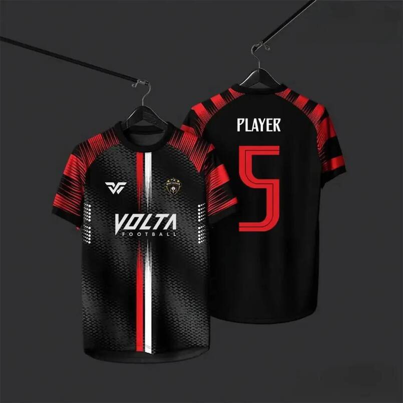 Urban fashion football shirt Luxurious casual style Loose, oversized fit, quick-drying, soft fabric, hip-hop street style, short sleeves, men, women a