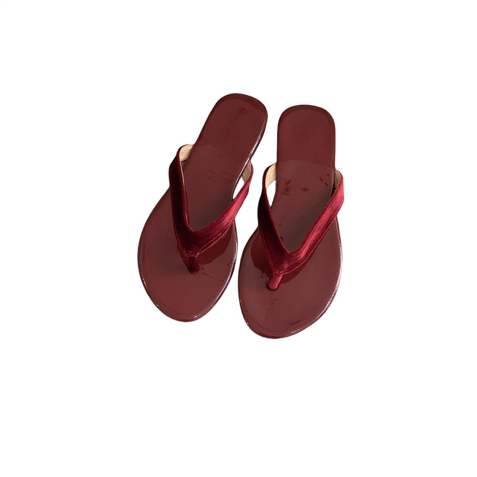 Summer Beach Flip Flop Womens Casual Clip Toe Flats Slippers Fashion Slides Comfort Outdoor Dress Shoes 250516