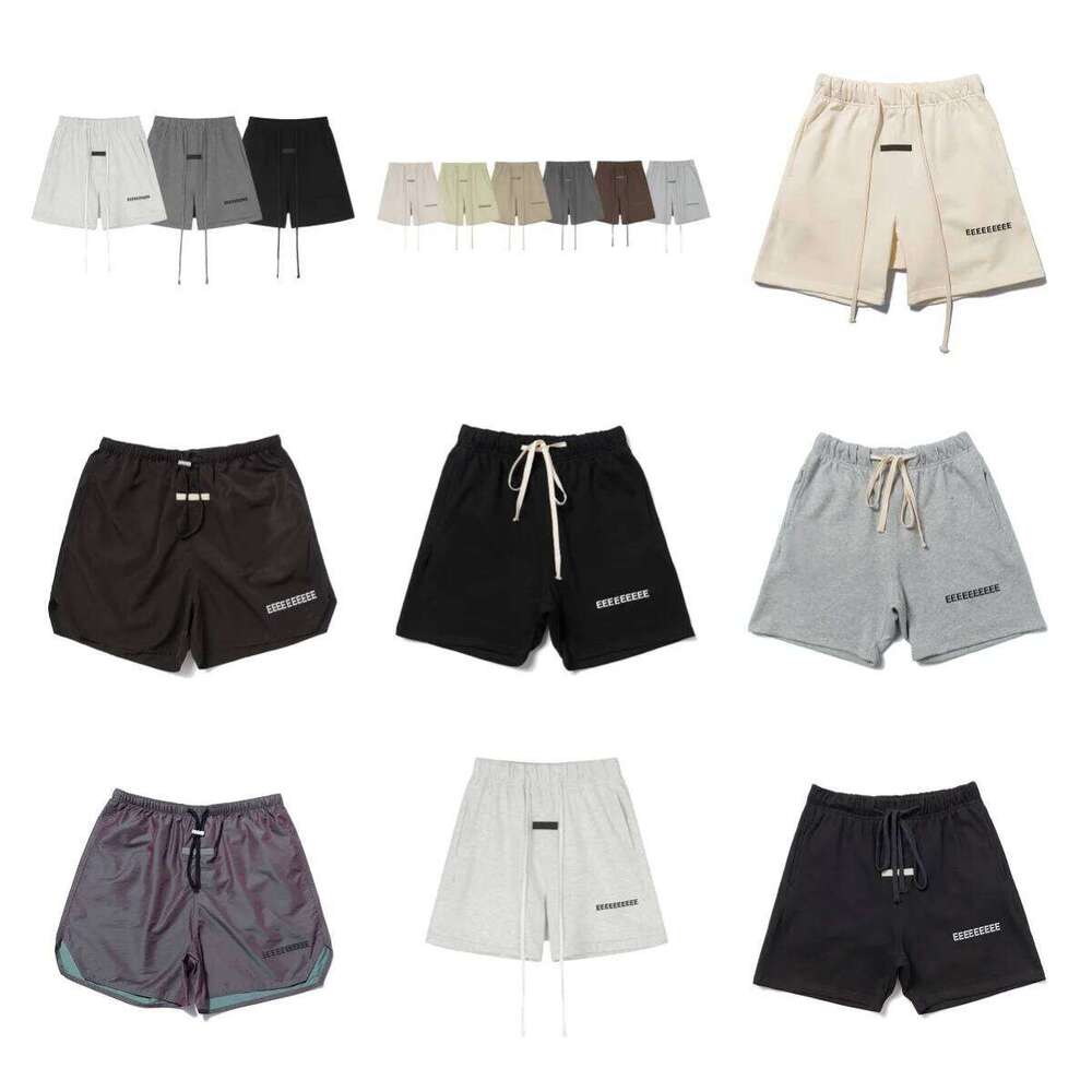 2020 Summer Sixth Collection Letter Print Men's Drawstring Shorts Fashion Cotton Fleece Pants 26W0520