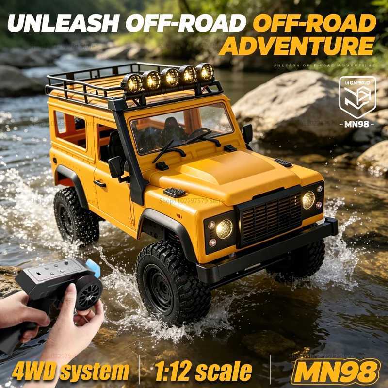 MN Model RC Car MN99s MN98 24G 4WD RC Rock Crawler Defender Remote Control Car 1/12 Full scale RC Truck for Kid Outdoor Car ToyZHR260520