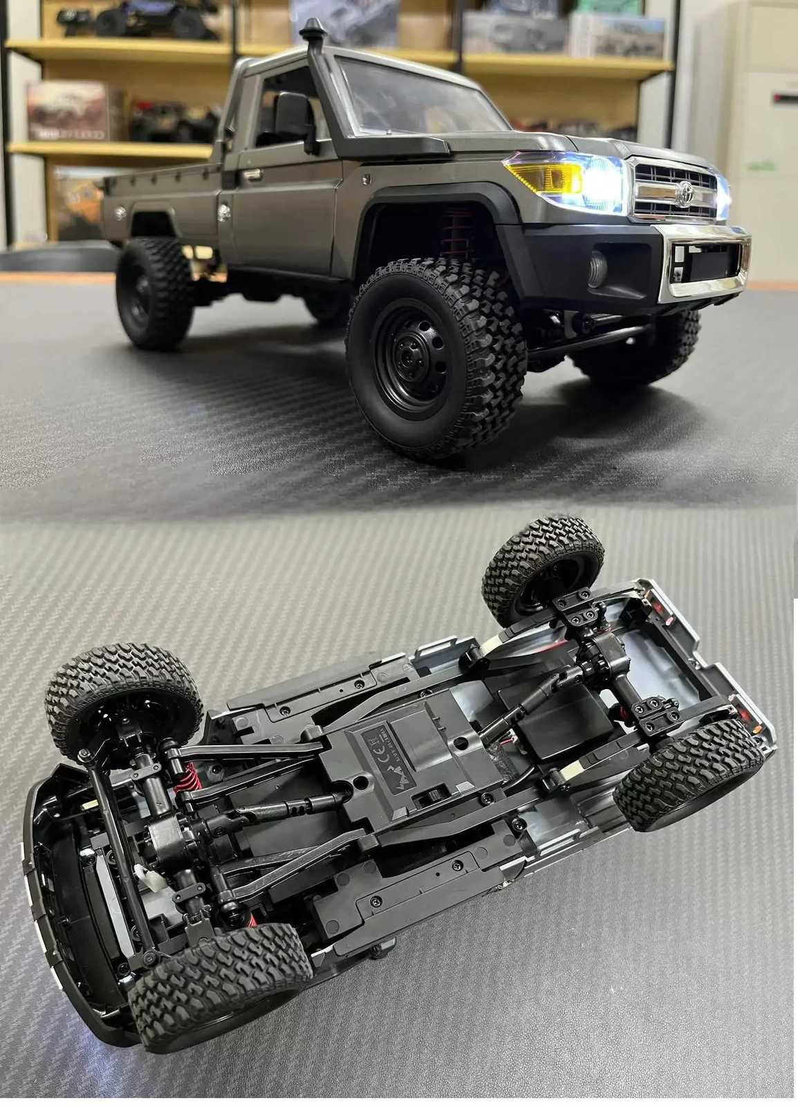 1/12 Full Scale RC Car MN-82S Land CRUISER Off road Vehicle Electric Erawler Remote Control Car MN82 Model Toy GiftsZHR260520