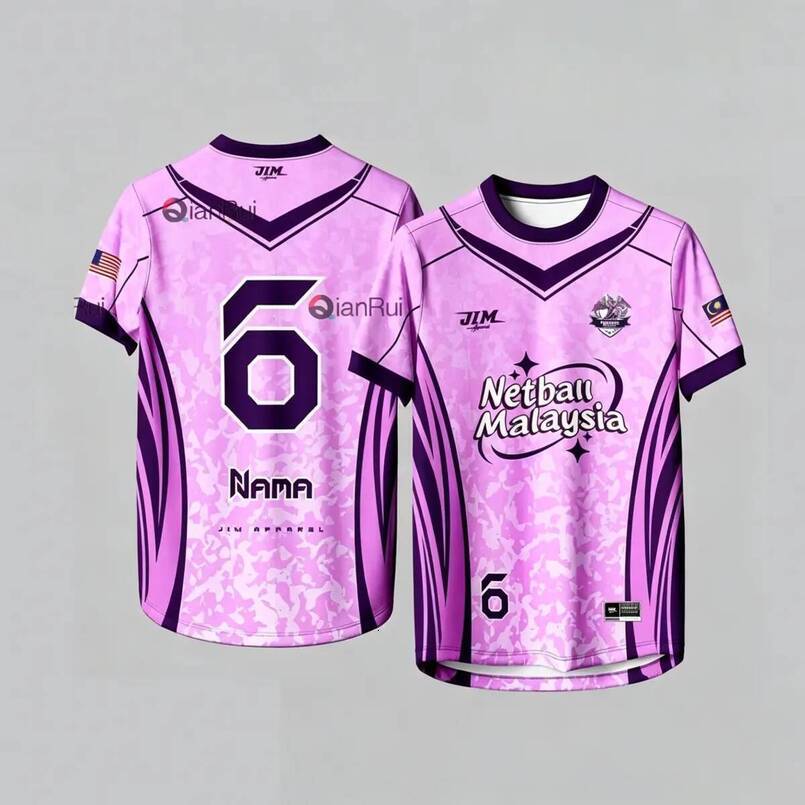 Unisex light and breathable football/netball/running, printed color fade resistant brightly colored shirt, multi-style jersey, comfortable sports shir