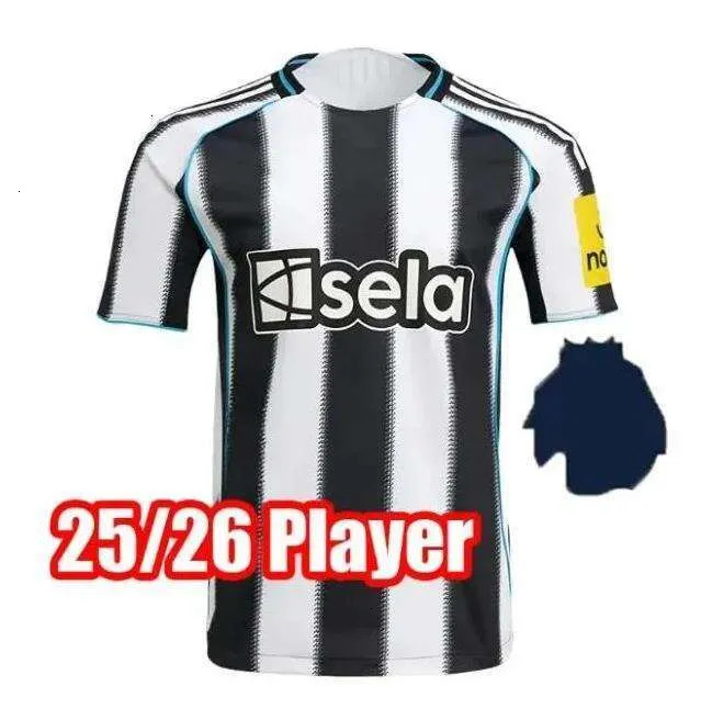 Newcastled United 25 26 27 TONALI soccer jerseys BLACK Kids kit top BARNES BRUNO G Gordon ISAK Football Shirt JOELINTON GORDON TONALI MURPHY BURN jers