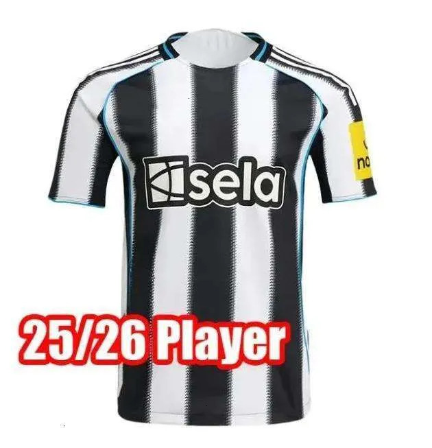 Newcastled United 25 26 27 TONALI soccer jerseys BLACK Kids kit top BARNES BRUNO G Gordon ISAK Football Shirt JOELINTON GORDON TONALI MURPHY BURN jers