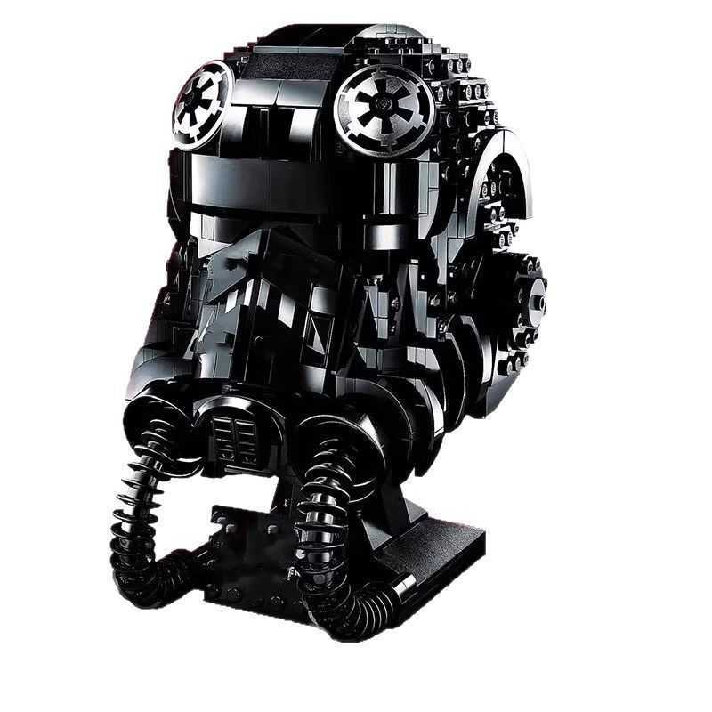 Star Wars Stormtrooper Helmet – TIE Fighter Pilot Building Block Toy J260507 Star Wars Stormtrooper Helmet – TIE Fighter Pilot Building Block Toy J260507