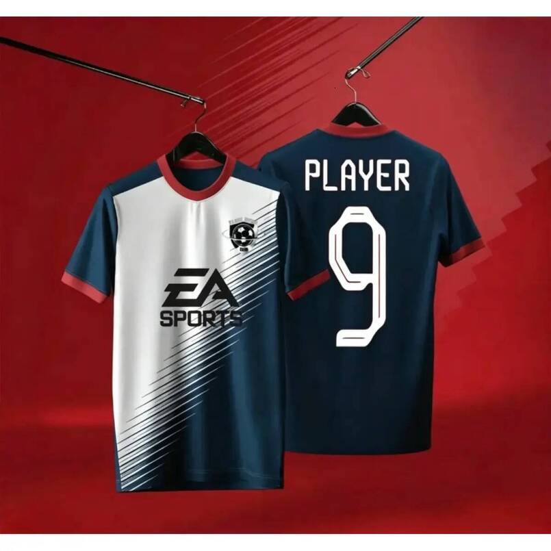 Fall in love with this comfortable football shirt. High quality, breathable shirt, short sleeves, simple versatile fashion style. Suitable for sports 