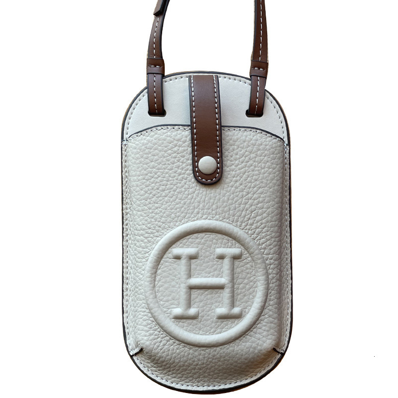 2026 popular women's phone new fashionable and super trendy crossbody bag, stylish small bag for mobile phones, genuine cowhide leather