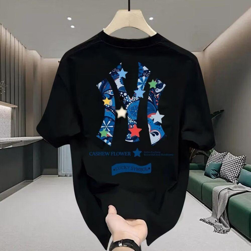 Cotton Short Sleeve T-Shirt Men'S New Summer Half Sleeve T-Shirt Quality Men'S Wear