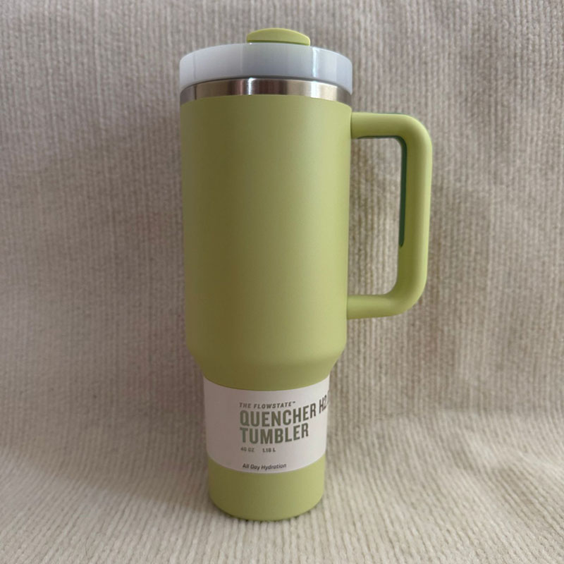 2026 new In-stock 40oz 304 stainless steel thermos cup with handle for heat and cold preservation suitable for car use an ice-cold keeper
