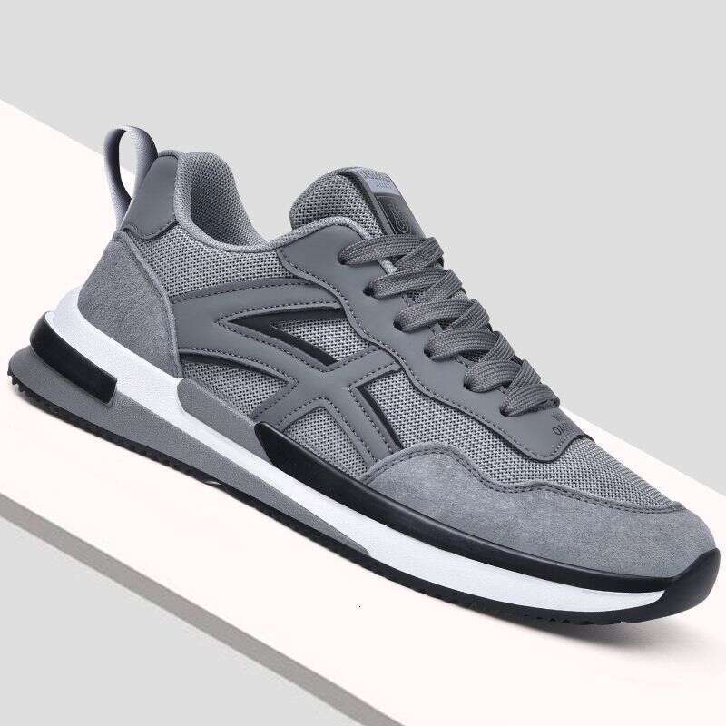 Summer Men's New Leather Comfortable Breathable Fashion Casual Sneakers Cross-border Shoes