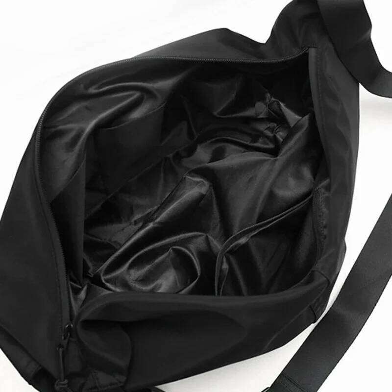 Oxford cloth dumpling for women, trendy and cool couple, lazy style crossbody large capacity student class shoulder bag