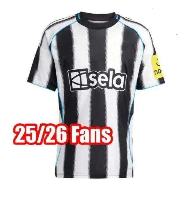 Newcastled United 25 26 27 TONALI soccer jerseys BLACK Kids kit top BARNES BRUNO G Gordon ISAK Football Shirt JOELINTON GORDON TONALI MURPHY BURN jers