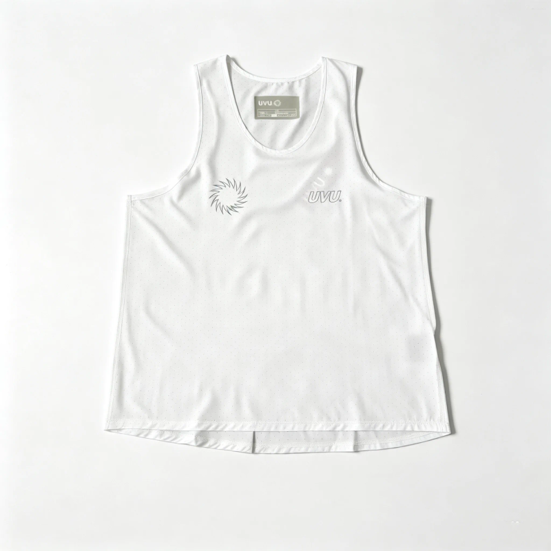 UVU Running Vest Tank Top Gym Clothes Men Printing Sports Fitness Racing Breathable Quick-drying Crew Neck Sleeveless Shirt Basketball Jersey - view 6