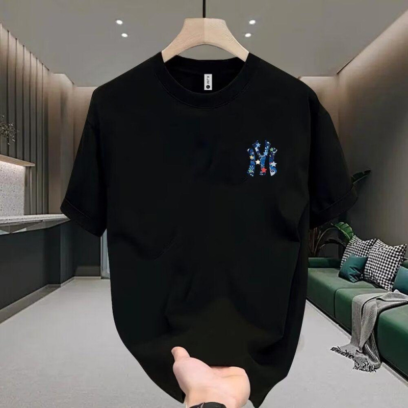 Cotton Short Sleeve T-Shirt Men'S New Summer Half Sleeve T-Shirt Quality Men'S Wear