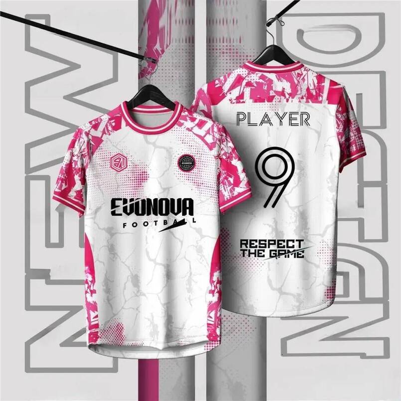 Futsal modern new design, customizable printed name and number, men's limited edition, unisex shirt, viral style from Thailand, latest design 202