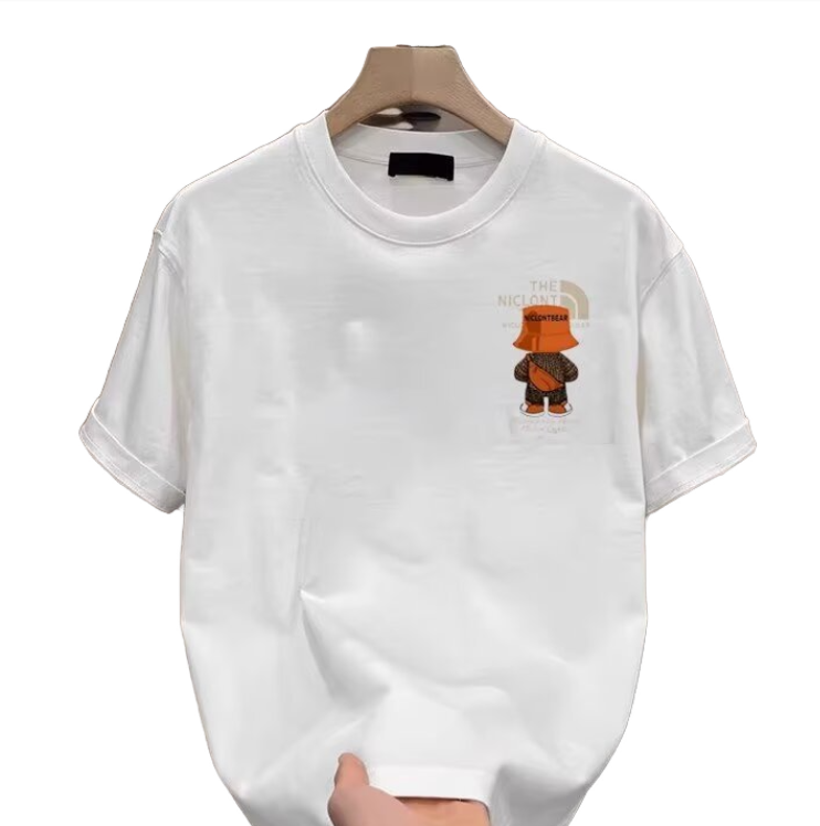 Men's summer short-sleeved top loose versatile casual base shirt daily sports short-sleeve shirt - view 6