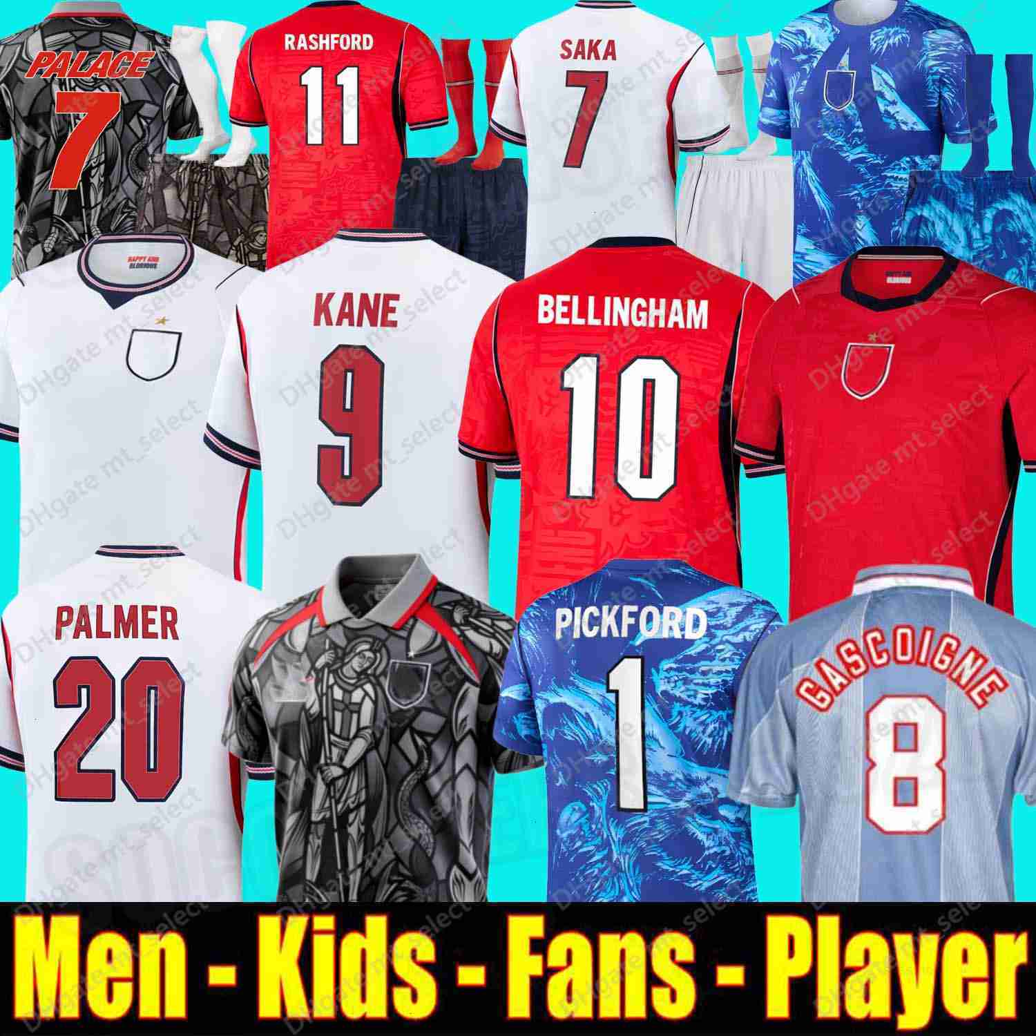 2026 EnGLaNdS Soccer Jersey Men Kids KANE BELLINGHAM RASHFORD RICE FODEN GORDON PALMER PICKFORD Football Shirt Soccer Uniforms WOMEN 26 27 kit World C