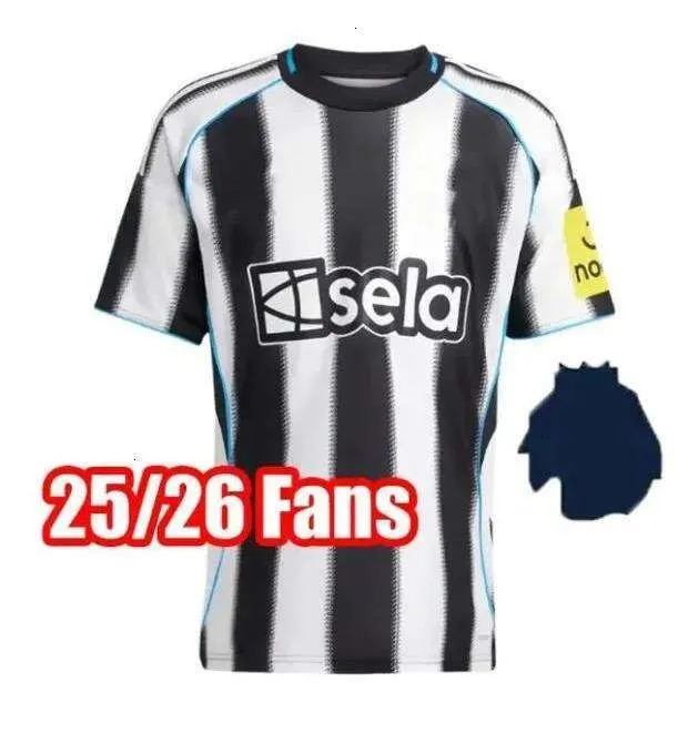 Newcastled United 25 26 27 TONALI soccer jerseys BLACK Kids kit top BARNES BRUNO G Gordon ISAK Football Shirt JOELINTON GORDON TONALI MURPHY BURN jers