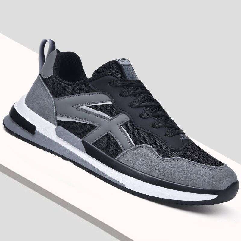 Summer Men's New Leather Comfortable Breathable Fashion Casual Sneakers Cross-border Shoes