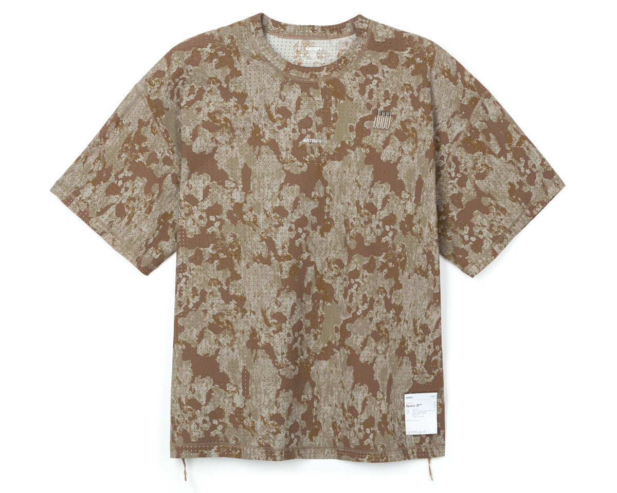 Camouflage Mesh Men T shirts Breathable Tee Summer Quick Dry Casual Short Sleeve Tops With Pin Design Fashion Clothing