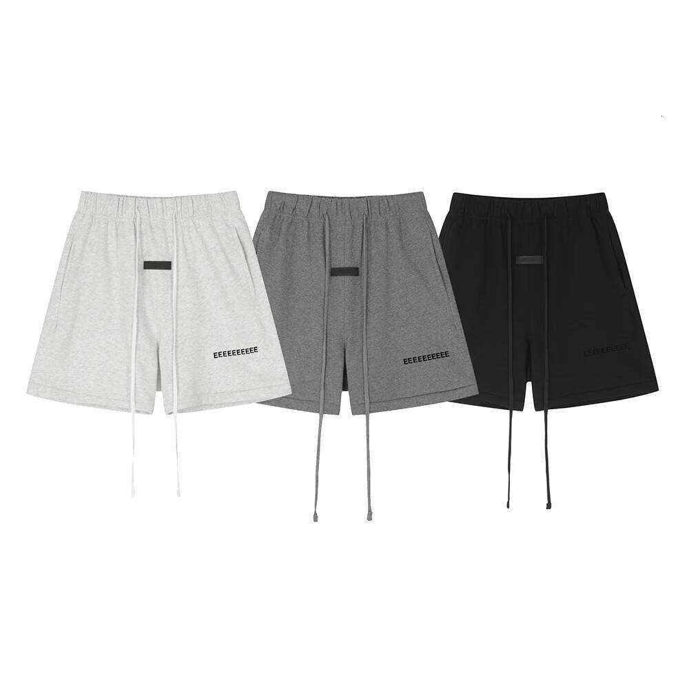 2020 Summer Sixth Collection Letter Print Men's Drawstring Shorts Fashion Cotton Fleece Pants 26W0520