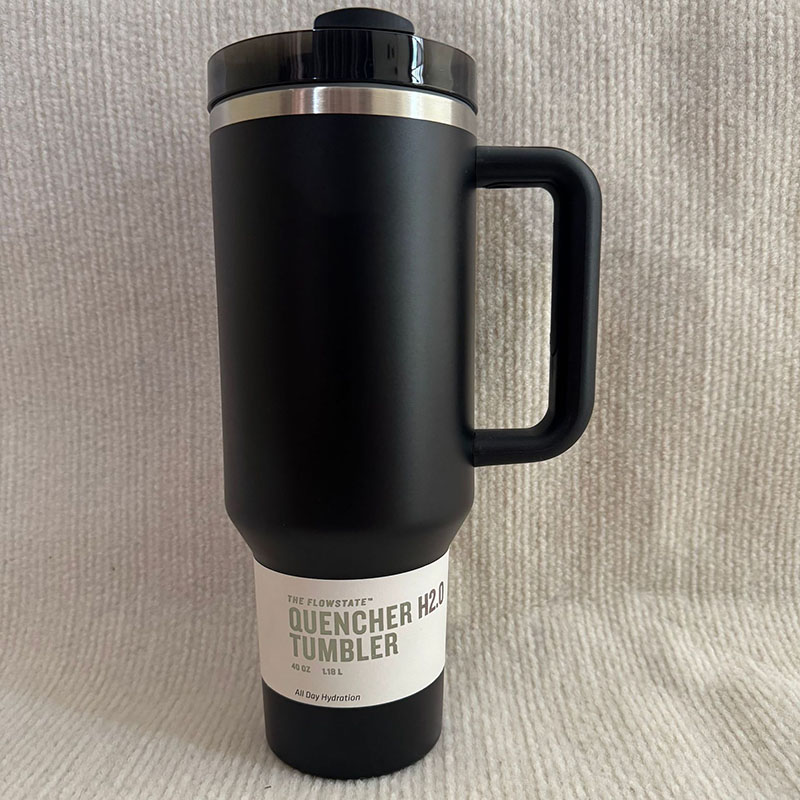 2026 new In-stock 40oz 304 stainless steel thermos cup with handle for heat and cold preservation suitable for car use an ice-cold keeper