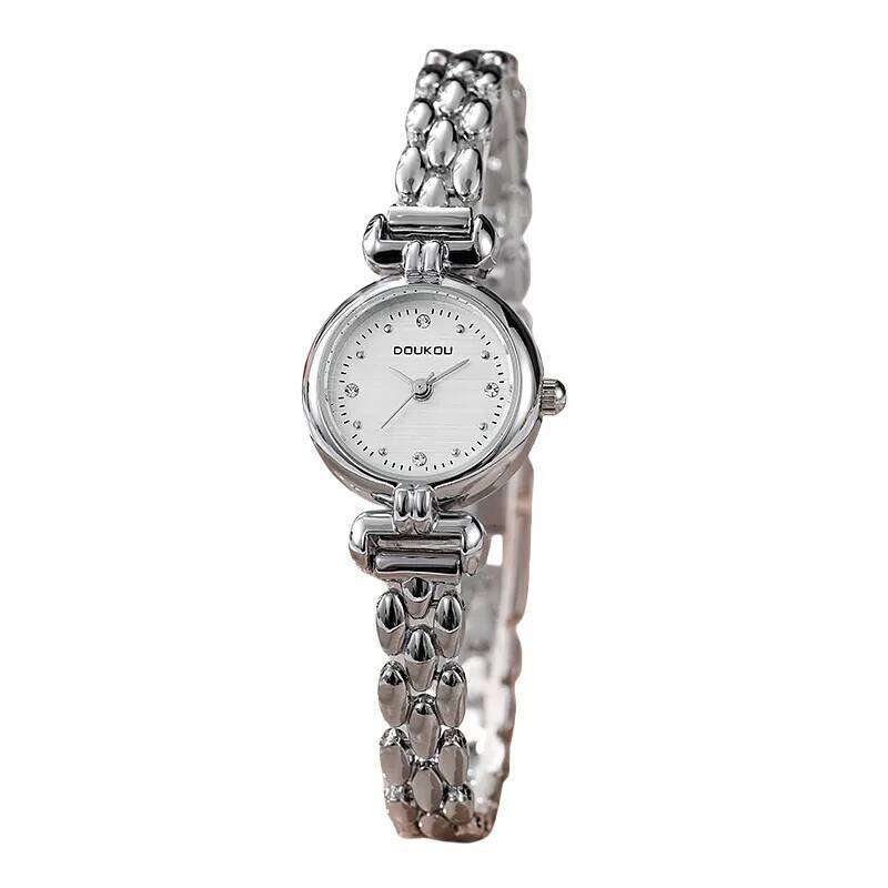 Famous Brand Women Luxury Small Dial Gold Watch Bracelct Strap Quartz Wristwatches Clock Female Dropshipping W260520 - view 7