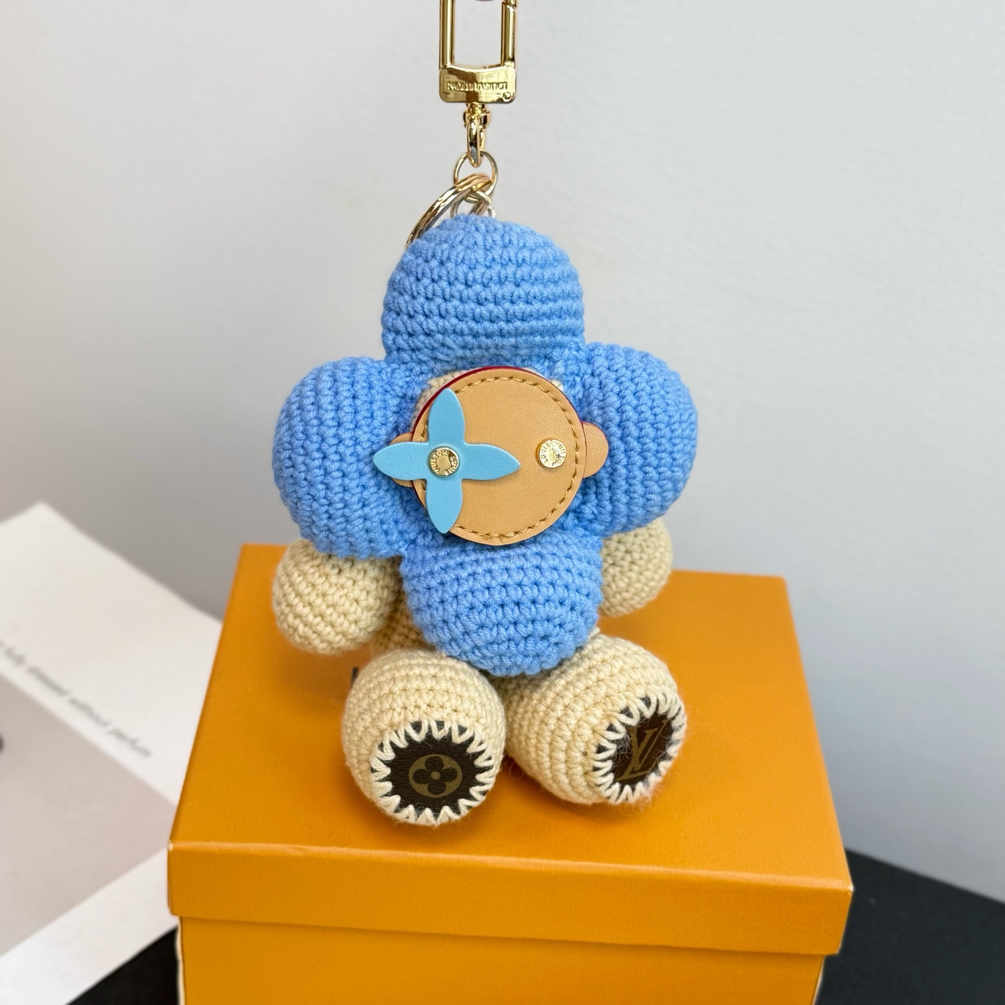 Designer Bag Charms Keychain Classic Exquisite Keychain High Quality leather Luxury keychain Bag Charms Christmas