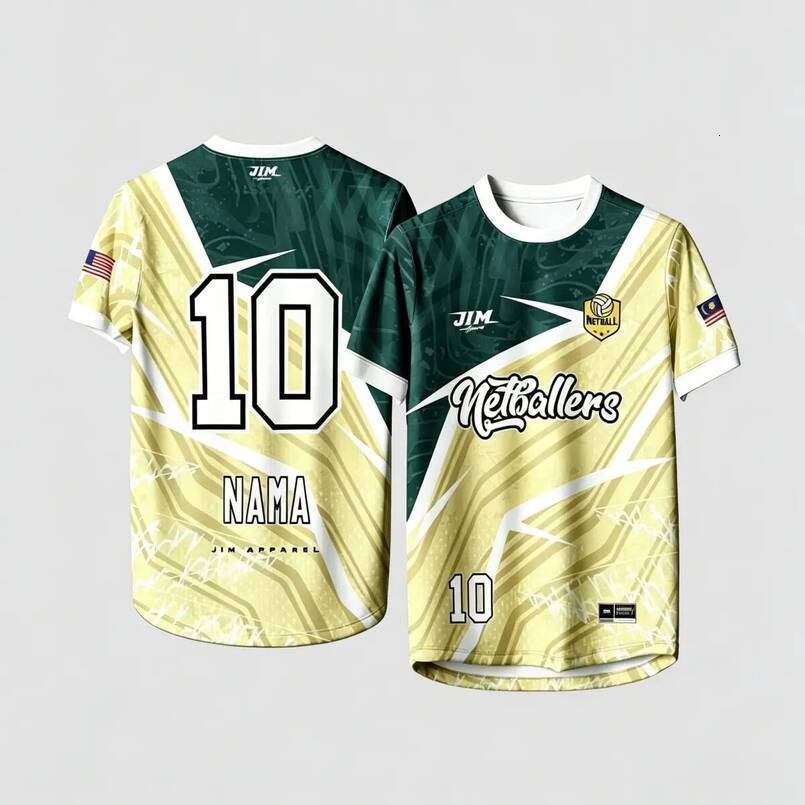 Unisex light and breathable football/netball/running, printed color fade resistant brightly colored shirt, multi-style jersey, comfortable sports shir