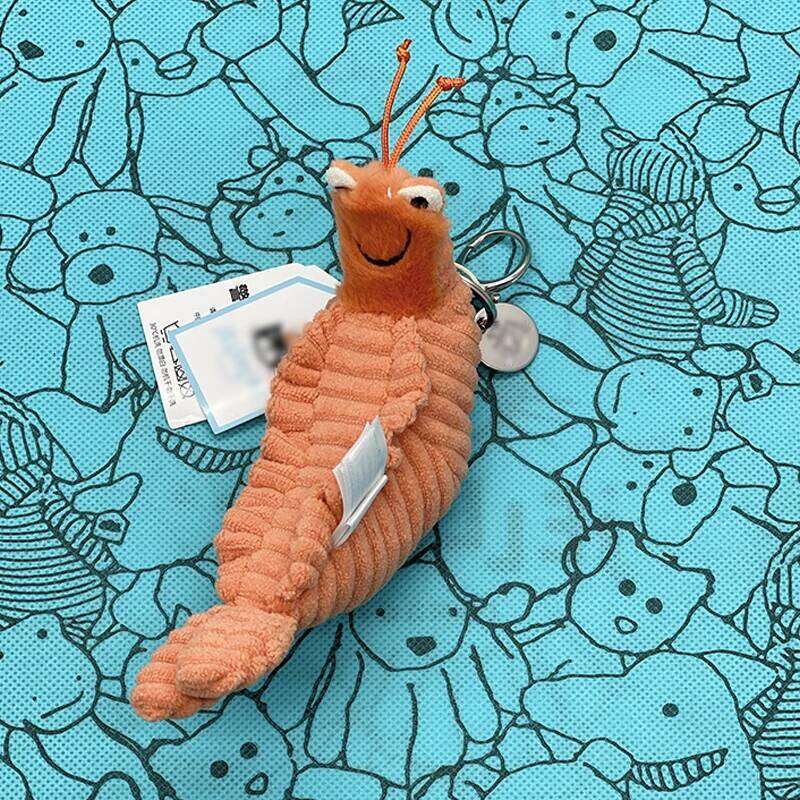 Mantis Shrimp Macarons, Diving Egg Charm, Grape Cluster Plush Toy, Watermelon, Beetle, Carrot Bag Charm 26L0520