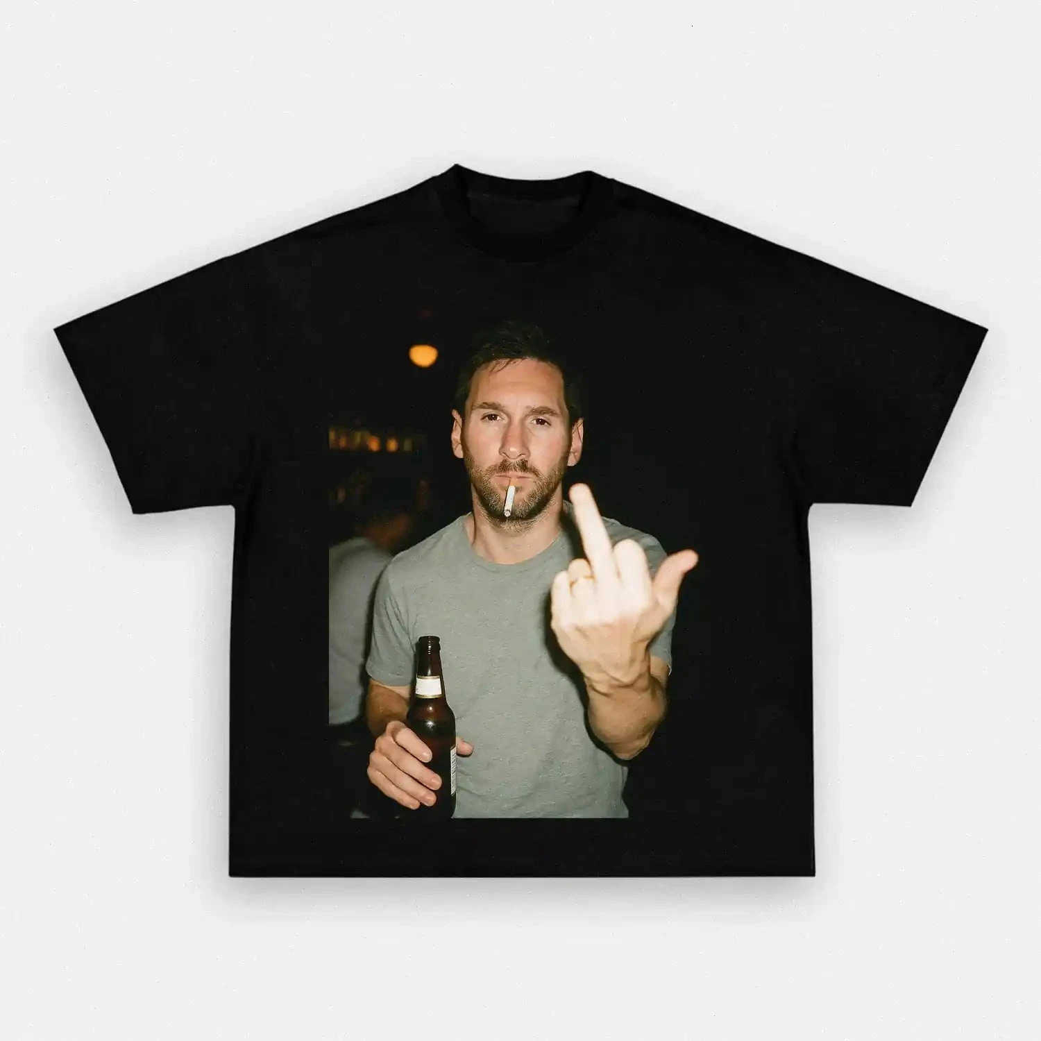 Messi After Hours funny 100cotton unisex shirt 2026 New O-neck Short Sleeve mens Womens fashion hip-hop T-shirt fan gifts H260520