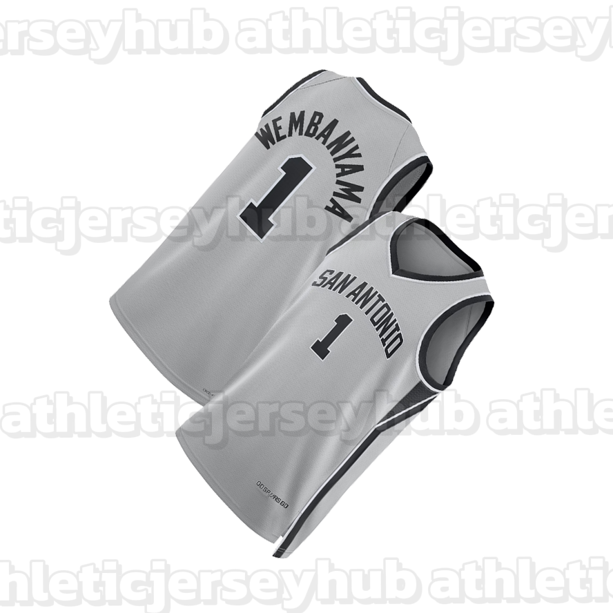 Victor Wembanyama 2026 Basketball Jersey Julian Champagnie Stephon Castle De'Aaron Fox Harrison Ingram Devin Vassell Dylan Harper