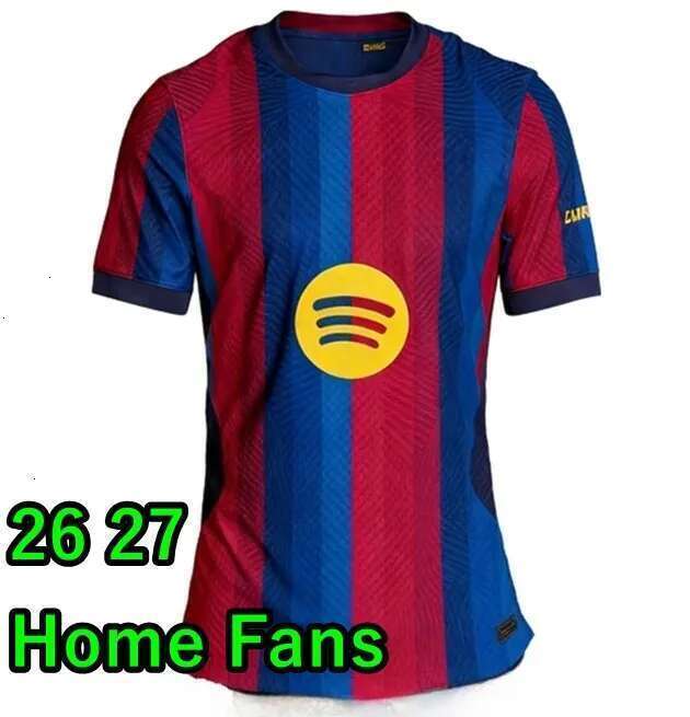 26 27 Barcelona LAMINE YAMAL Lewandowki Soccer JereyS GAVI Raphinha FERRAN 2026 2027 Football Shirt Set F DE JONG Men Women Kid Kit Camieta Barcalona