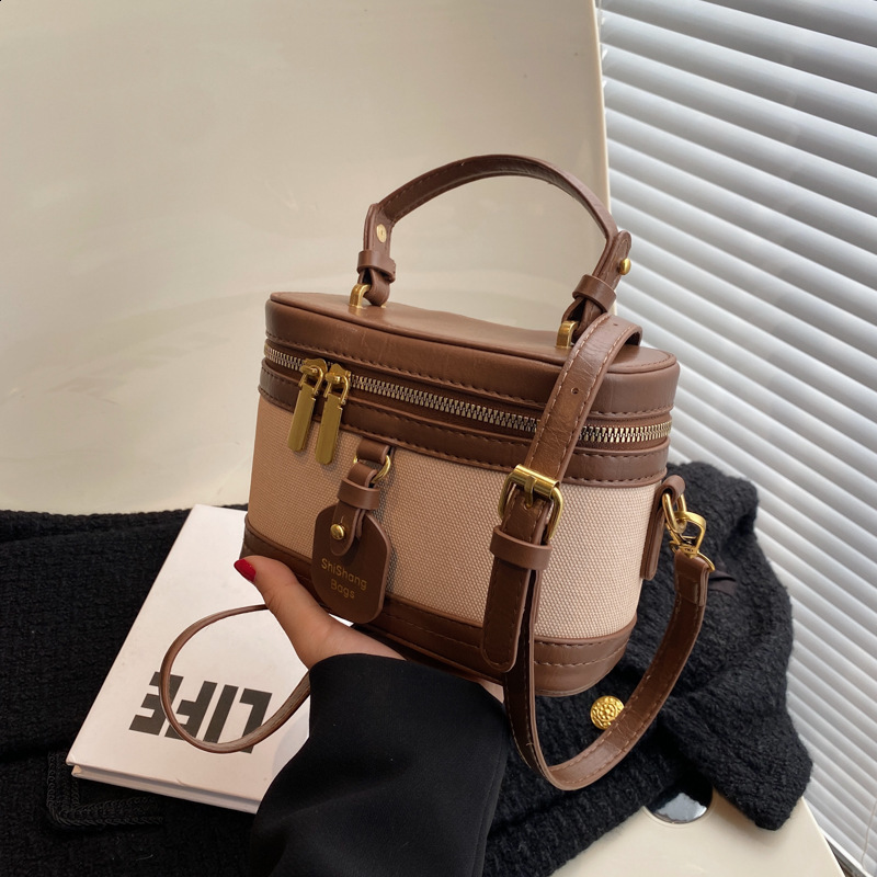 Beibaobao One Shoulder Fashion Handbag Retro Bag Autumn/Winter Cross Body Bag Trendy Womens Bag Bolso de mujer 240712