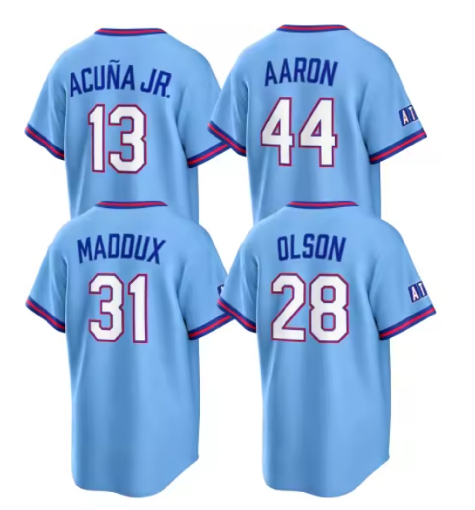 Buyers Picks 13 Acuna Jr. 2026 City Connect Baseball Jersey Harris II Profar Olson Kim Custom Baseball Jerseys Mens Womens Youth Stitched on sale
