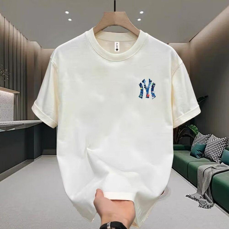 Cotton Short Sleeve T-Shirt Men'S New Summer Half Sleeve T-Shirt Quality Men'S Wear