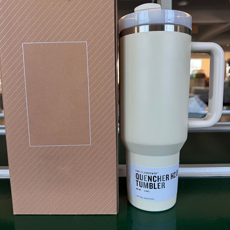 2026 new In-stock 40oz 304 stainless steel thermos cup with handle for heat and cold preservation suitable for car use an ice-cold keeper