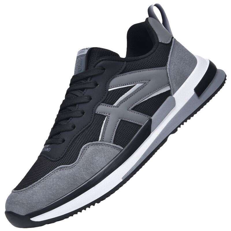 Summer Men's New Leather Comfortable Breathable Fashion Casual Sneakers Cross-border Shoes