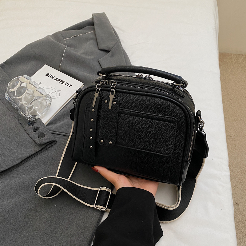 Designer Luxury Bag 2026 Spring New Fashion Mini Square Bag Women Stylish Shoulder Crossbody Bag High Texture Casual Daily Handbag