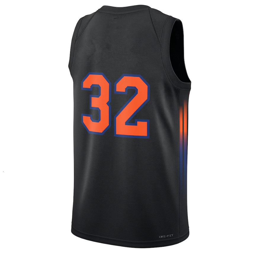Custom Jalen Brunson Karl Anthony Towns Basketball Jerseys Josh Hart Mikal Bridges OG Anunoby Quickley Mitchell Knick McBride Robinson Fournier Men Ci