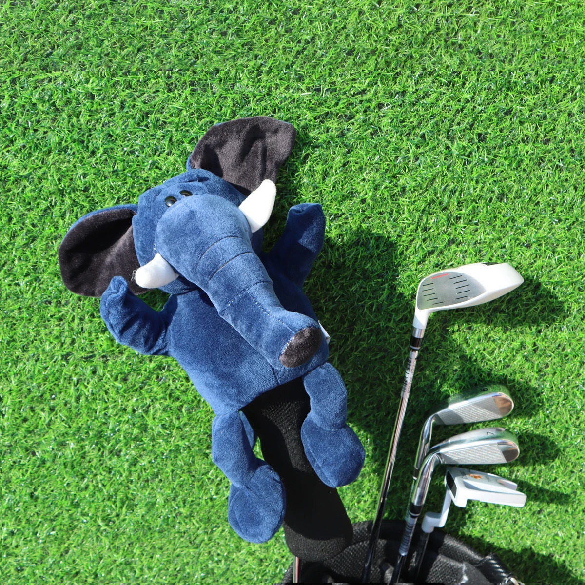 Several Plush Animal Golf Head Cover for Driver 460cc 1 Golf Head Protector Mascot Novelty Cute Gitfs 260520 - view 5