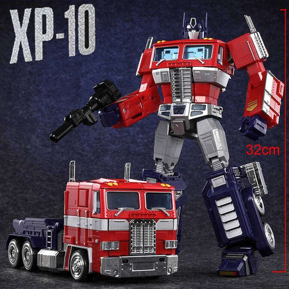 Barricade XP15 Transformation Toys Prowl XP-15 Model Optimus Commander XP14 XP10 Robot Bumble bee XP13 Deformation Action Figure 26Y0521 - view 4
