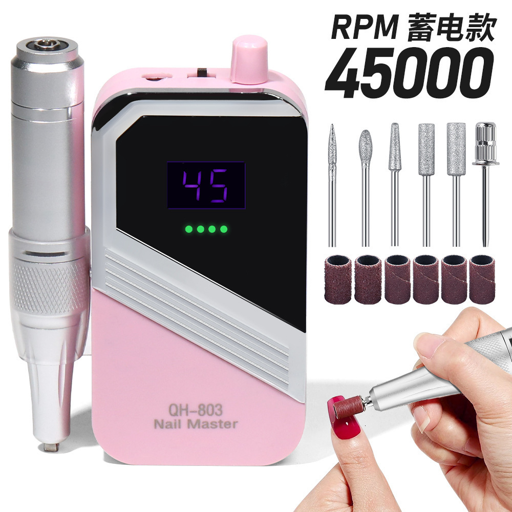 Rechargeable nail grinder electric nail remover nail polisher nail polishing and removal tool 231107
