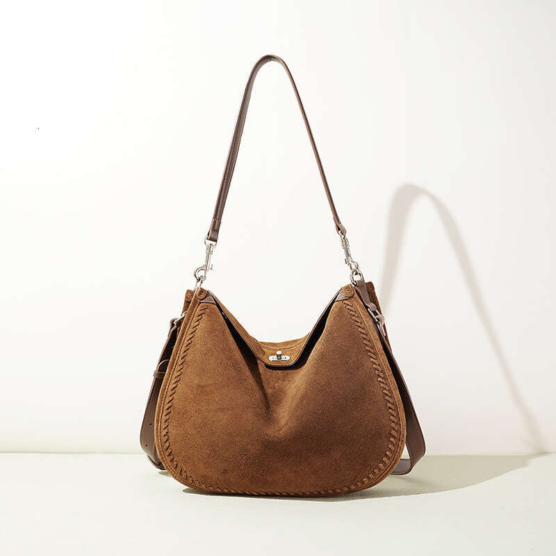 Vintage Shell Versatile Fashion Women S Crossbody Lazy Style Genuine Leather Design Niche Underarm Shoulder Bag SENYY