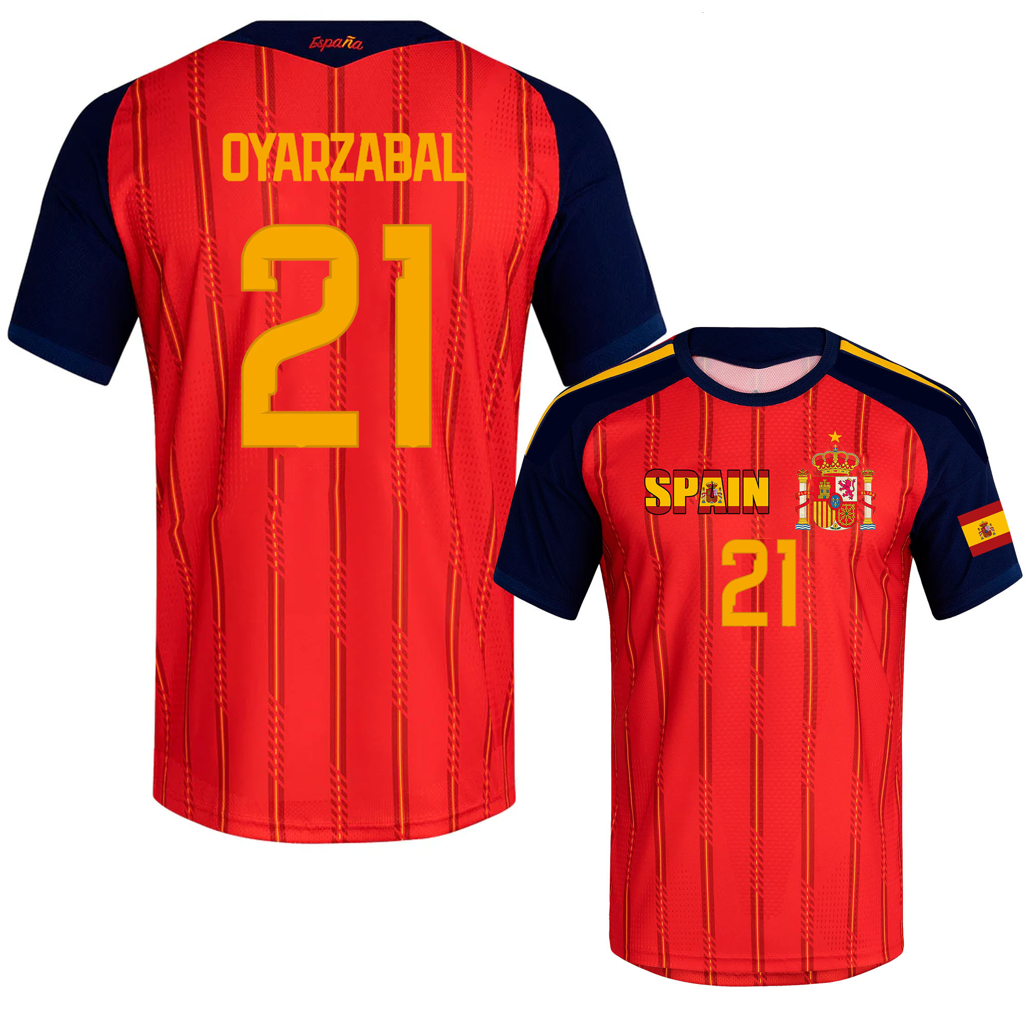 Lamine Yamal 19 Jersey World Cup 2026 T shirt Spain National Team Sports T-shirt Jerseys Spanish Flag Football Stars Spanish Full Squad Home Top Man W