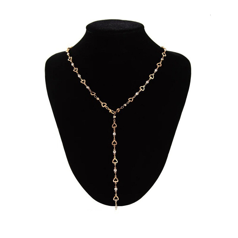 New Beads Women's Chain Kpop Pearl Choker Necklace Gold Color Goth Chocker Jewelry On The Neck Pendant Collar For Girl ddmythur