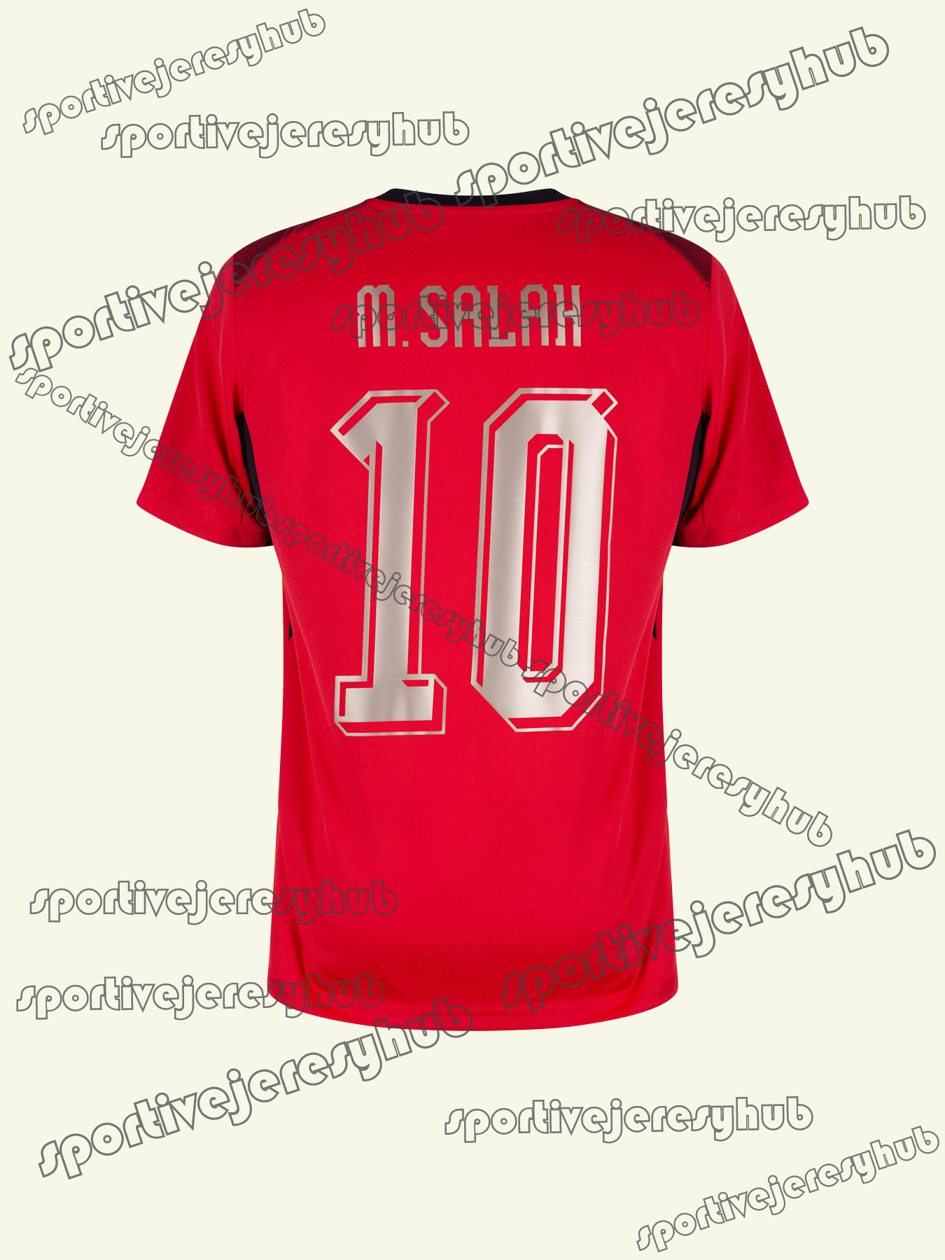 10 Mohamed Salah Egypt Home Shirt 2026 Soccer Jeresys Marmoush Adel Abdelkarim Trezeguet Ashour Hassan Attia Abdelmonem Abdelmaguid Hany Fatouh Custom